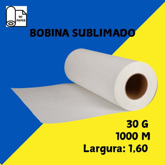 Bobina Sublimado 30 G - 1,6 M - 1000 M