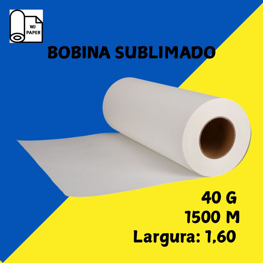 Bobina Sublimado 40 G - 1,6 M - 1500 M